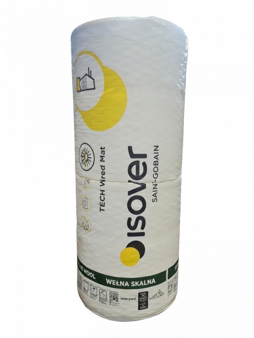 Isover TECH Wired Mat MT 4.3 (MD2) Drahtnetzmatte ganze Rll