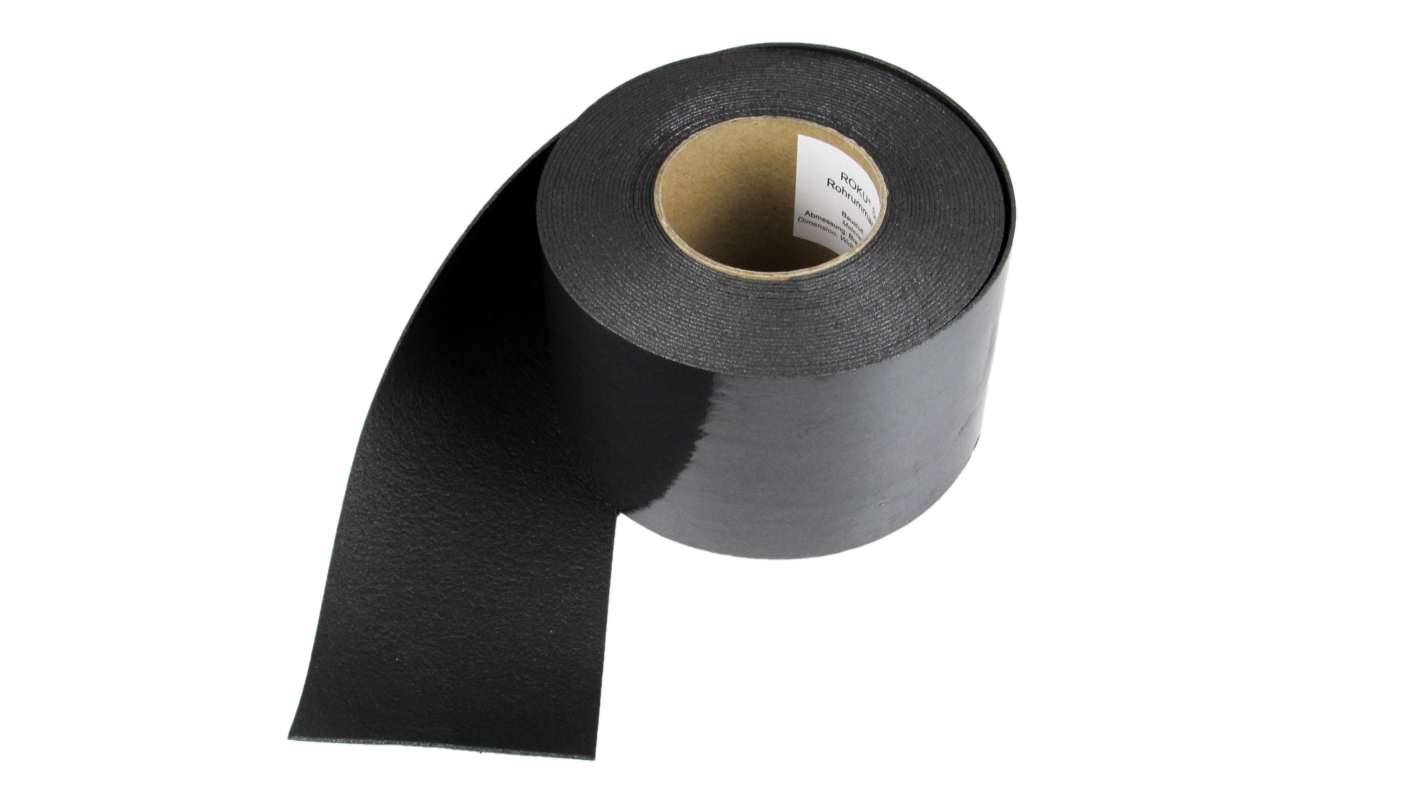 eine Rolle Pyrostat-Uni-Rohrabschottung in Draufsicht