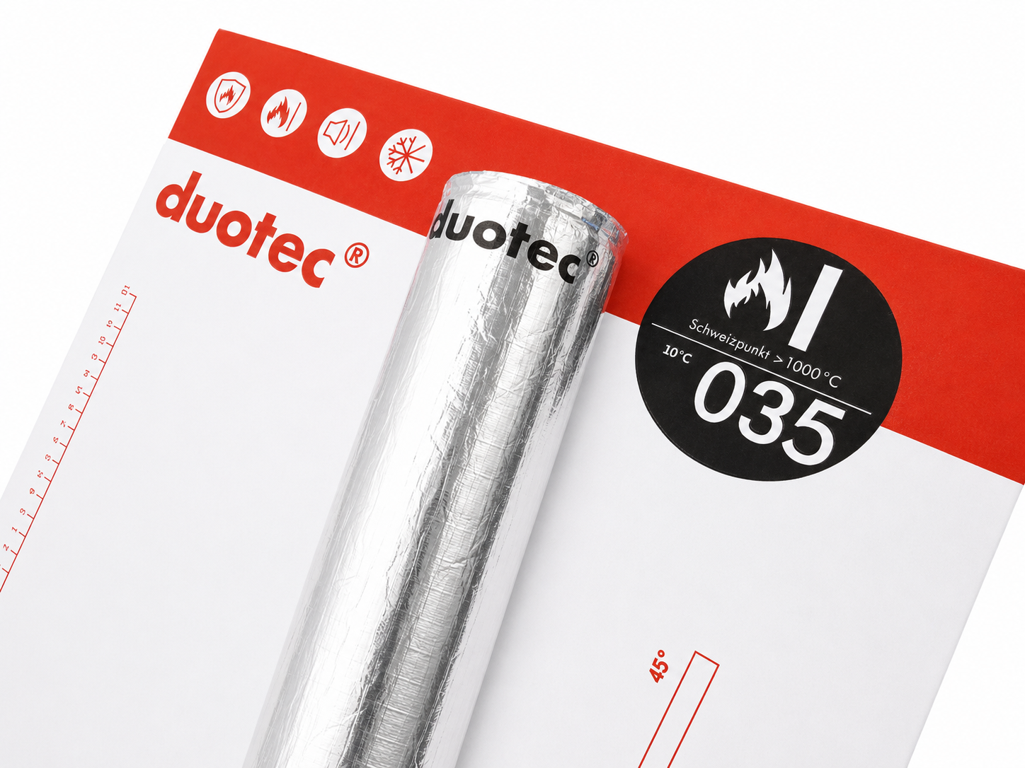 duotec® 100 % Dämmdicke gemäß GEG