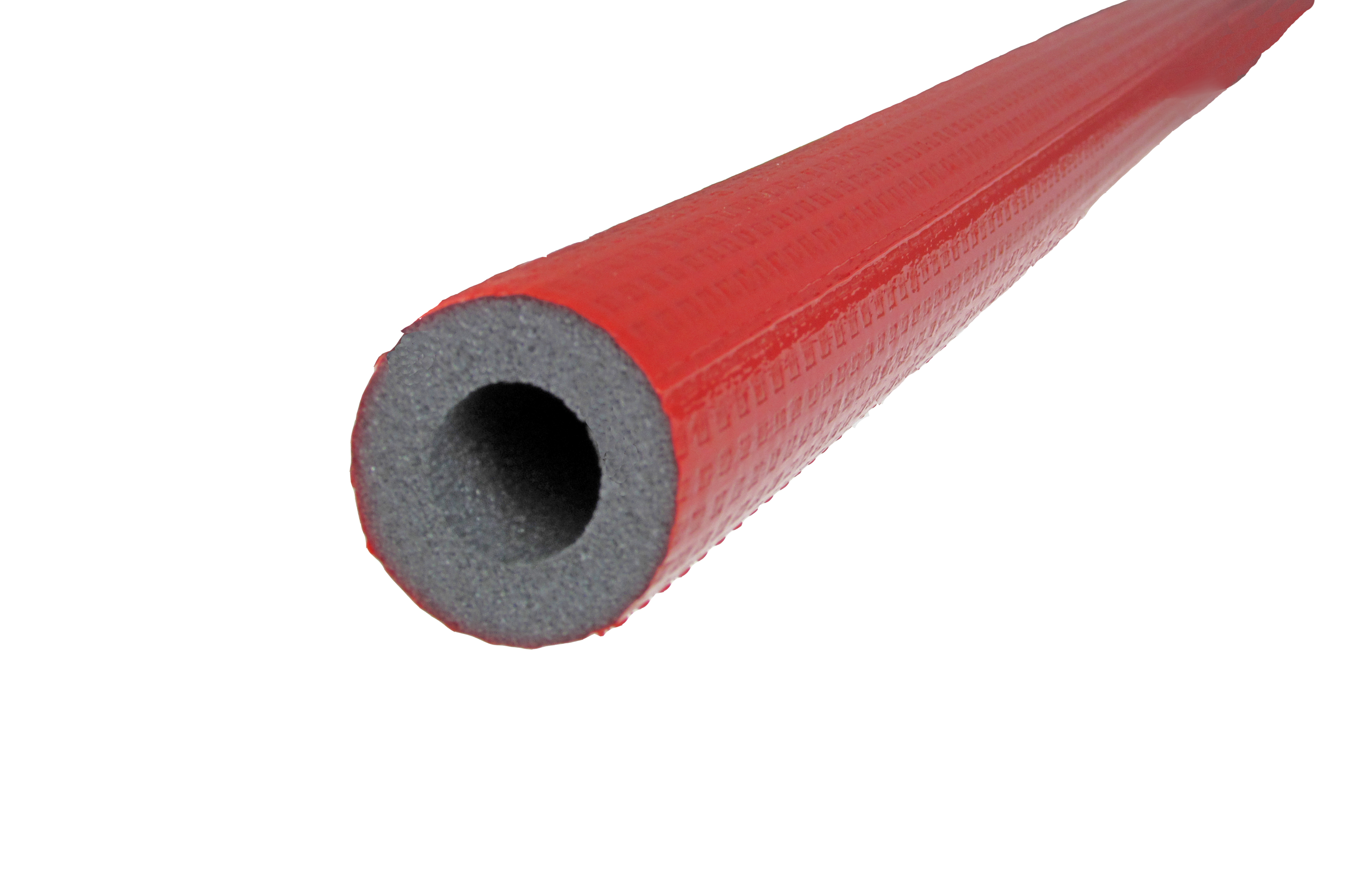 PE Rohrisolierung rund in Rot