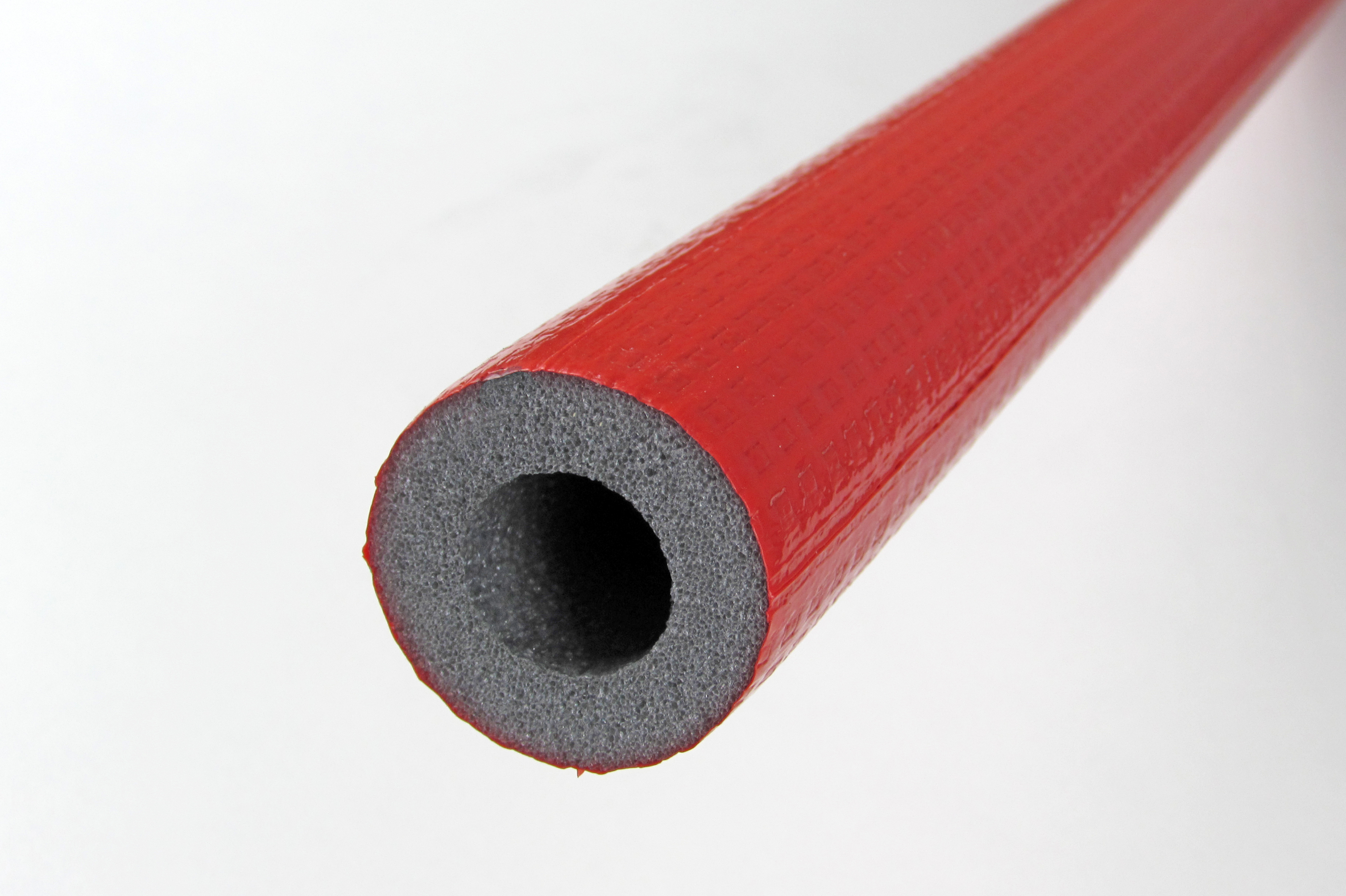 PE Rohrisolierung rund in Rot